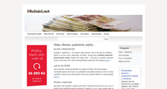 Desktop Screenshot of dluznici.net