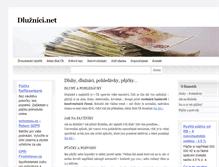 Tablet Screenshot of dluznici.net